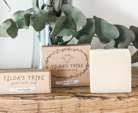 Lavender Handmade Natural Goats Milk Soap