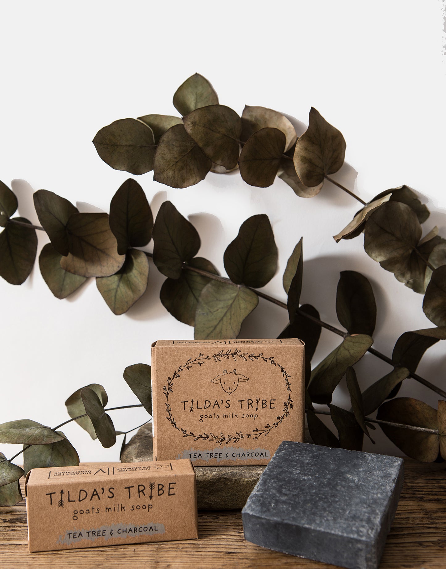 Tea Tree & Charcoal Natural Goats Milk Soap